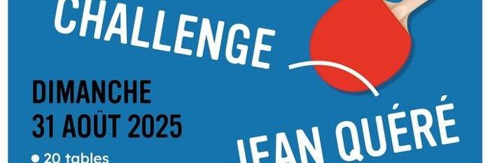Tournoi - Challenge Jean Quéré